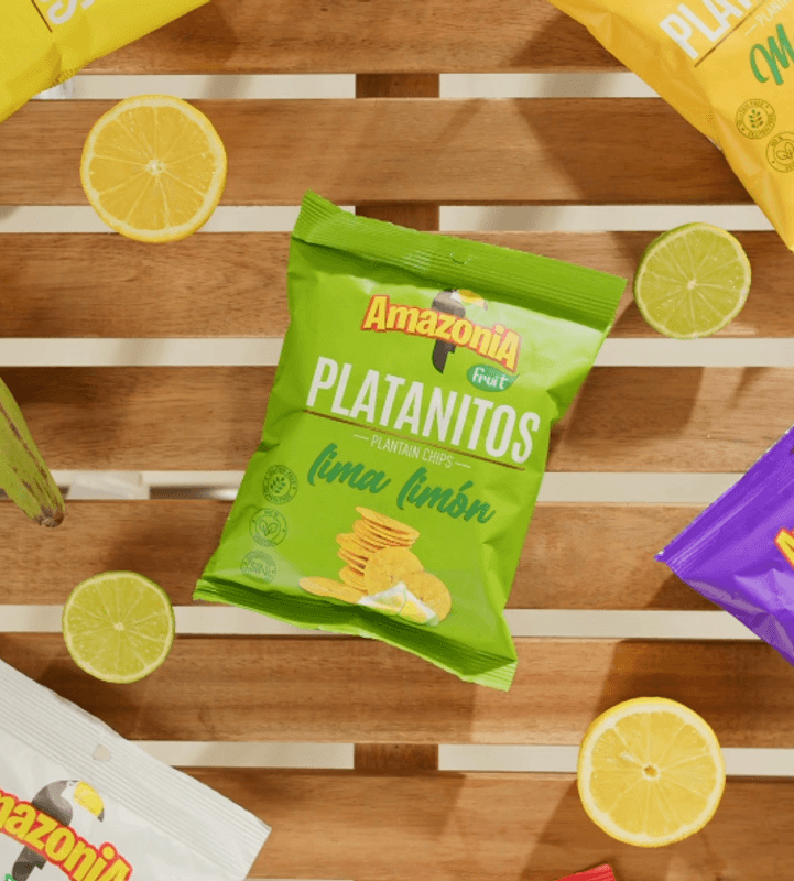 PLATANITOS AMAZONIA LIMA LIMON 75g