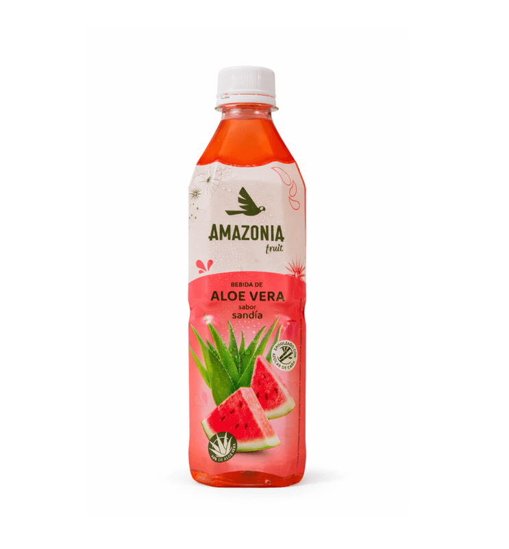 BEBIDA DE ALOE VERA SABOR SANDÍA 500ml AMAZONIA 