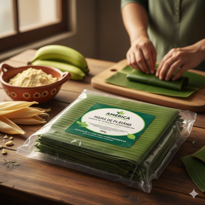 Hovedbilde HOJA PLATANO 500G AMERICA 🌿