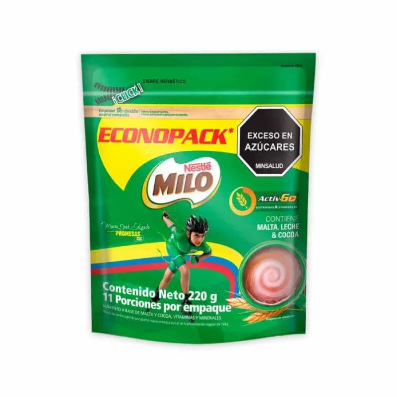 CHOCOLATE MILO DOYPACK 220g NESTLE 🇨🇴