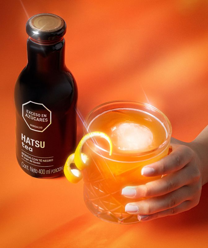 TÉ HELADO /  ISTE SVART 400ml HATSU