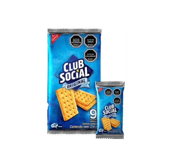 Hovedbilde GALLETAS CLUB SOCIAL 216g 