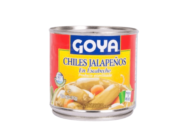 CHILES JALAPEÑOS EN ESCABECHE 312g GOYA