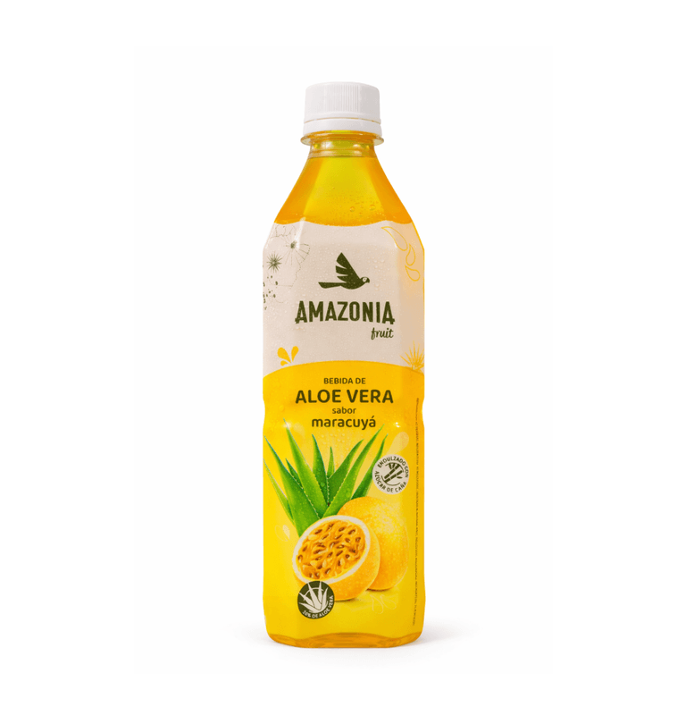 BEBIDA DE ALOE VERA SABOR MARACUYÁ 500ml AMAZONIA 