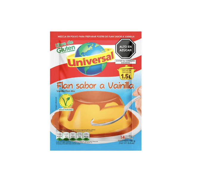 Hovedbilde FLAN VAINILLA 100g UNIVERSAL 