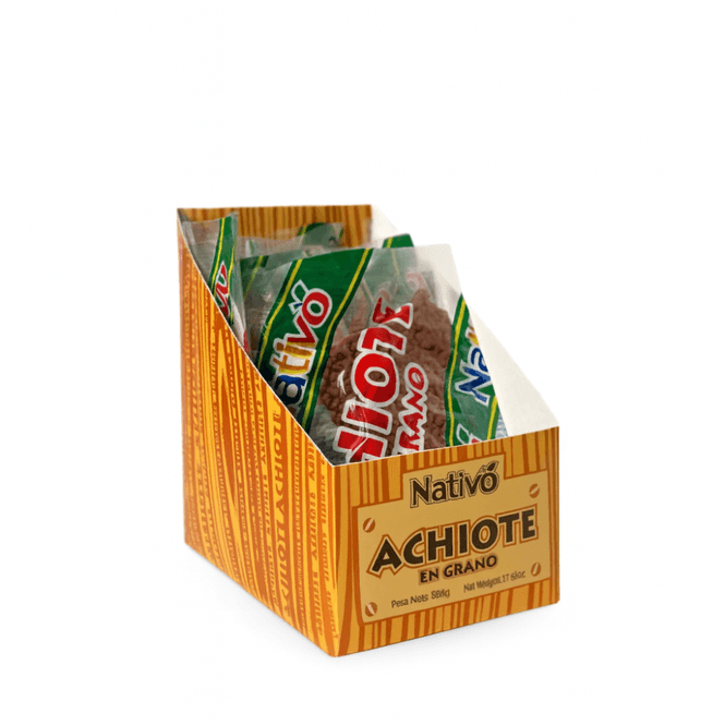 Hovedbilde ACHIOTE / BIJA / ANATTO GRANO NATIVO DISPLAY 10 ...