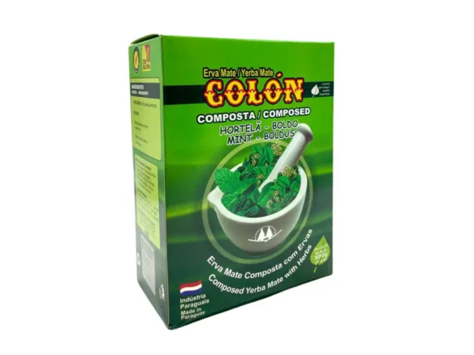 Hovedbilde YERBA MATE COLÓN COMPUESTA MENTA 500g ...