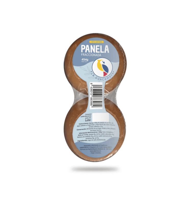PANELA FRACCIONADA 454g LA GUACAMAYA