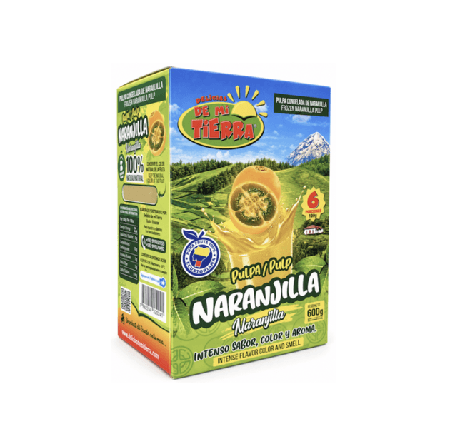 Hovedbilde DISPLAY PULPA LULO / NARANJILLA 6x100g DE MI ...