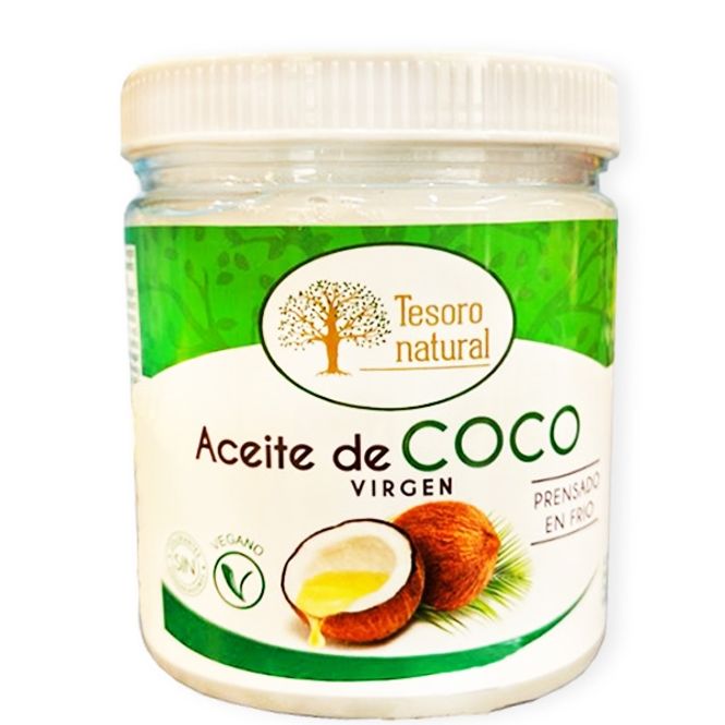 Hovedbilde KALDPRESSET KOKOSOLJE/ ACEITE COCO TESORO NATURAL ...
