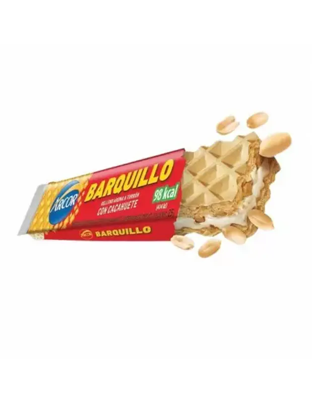 BARQUILLO / TURRON CACAHUETE UNIDAD 25g ARCOR